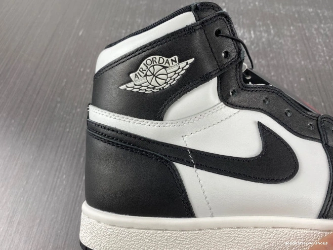 High (2023) 85 Black Jordan Retro White 1 BQ4422-001 0817